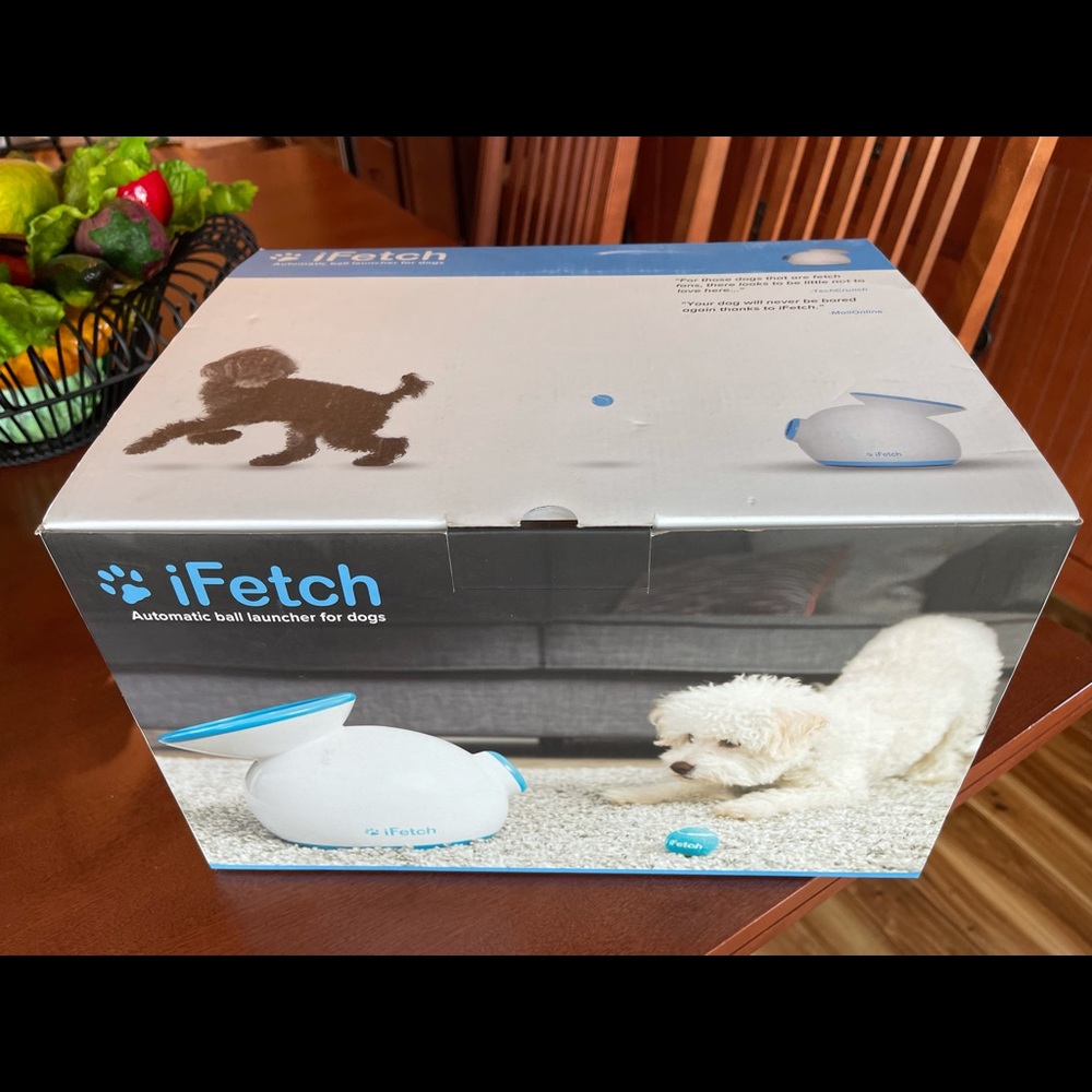 iFetch ~ interactive automatic ball launcher